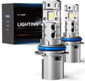 FRANXI 9007/HB5 Fog Light Bulbs 60W 6000K Cool White - Bright Upgrade