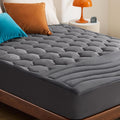 Bedsure Grey Queen Mattress Pad 60x80 in - Breathable Quilted Topper