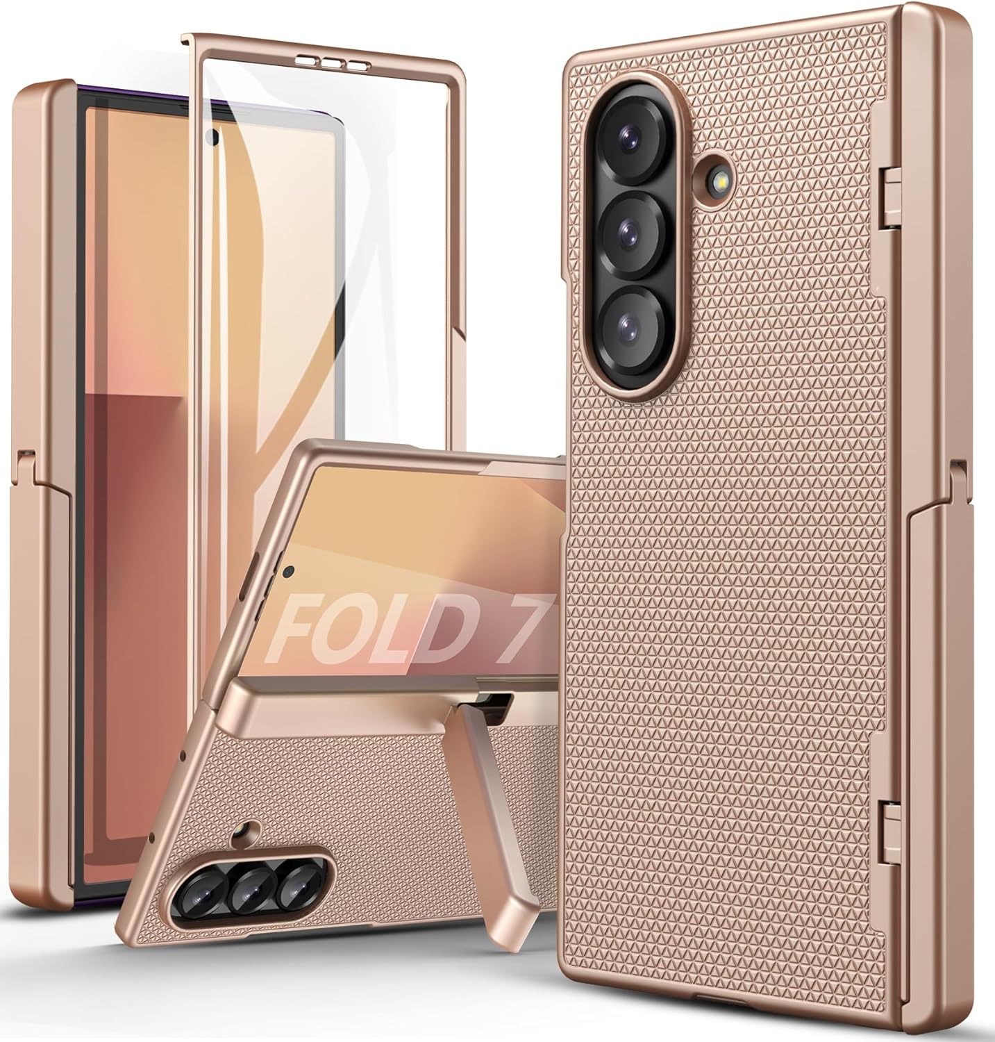 SSLOTSCASE Slim Case for Samsung Galaxy Z Fold 7 with Stand