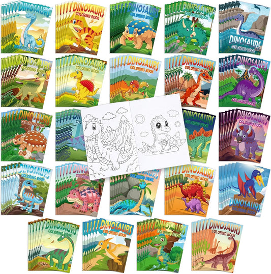 Liliful Dinosaur Coloring Book Bulk for Kids Parties