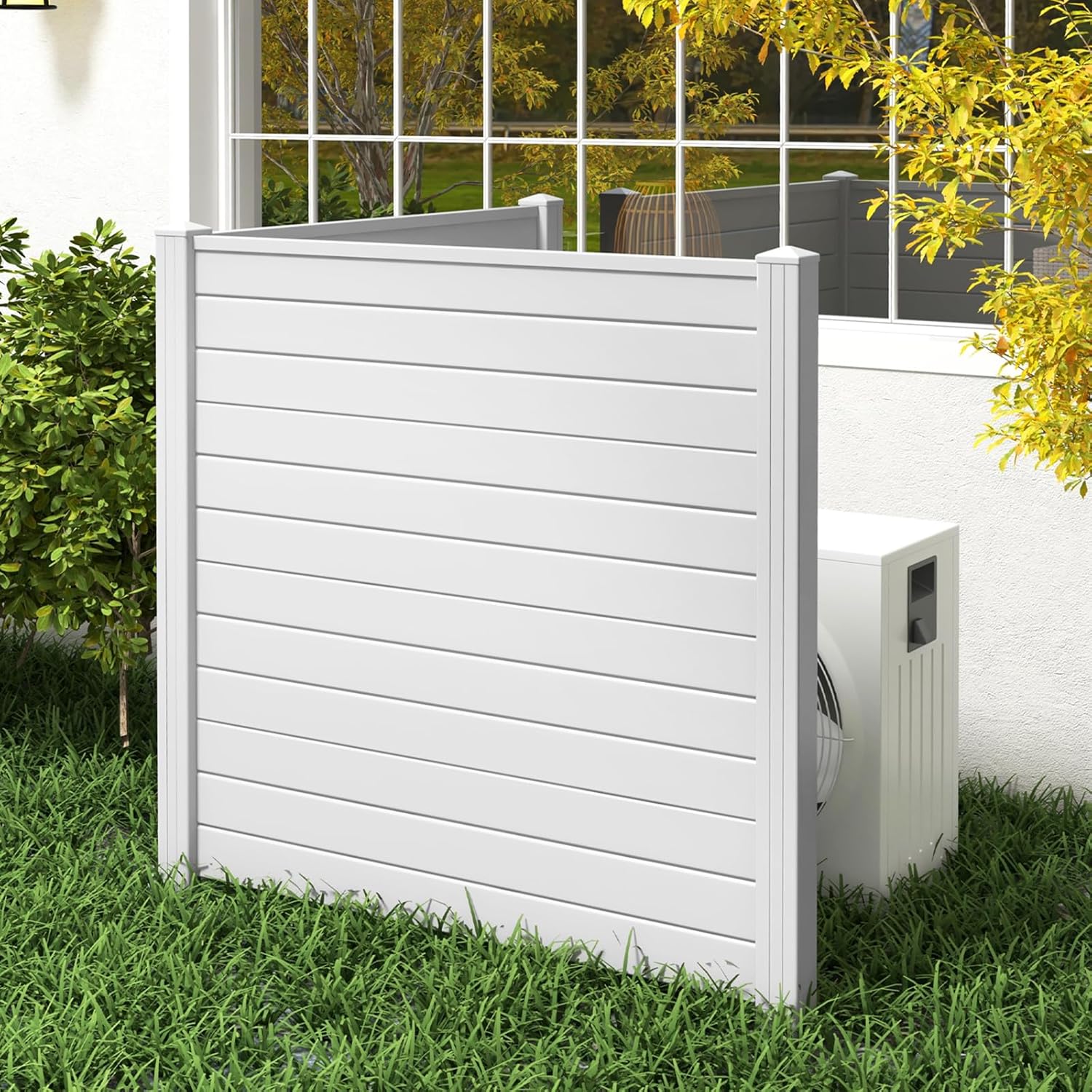 Giantex Outdoor Privacy Screen 2 Panels for Garden and Patio