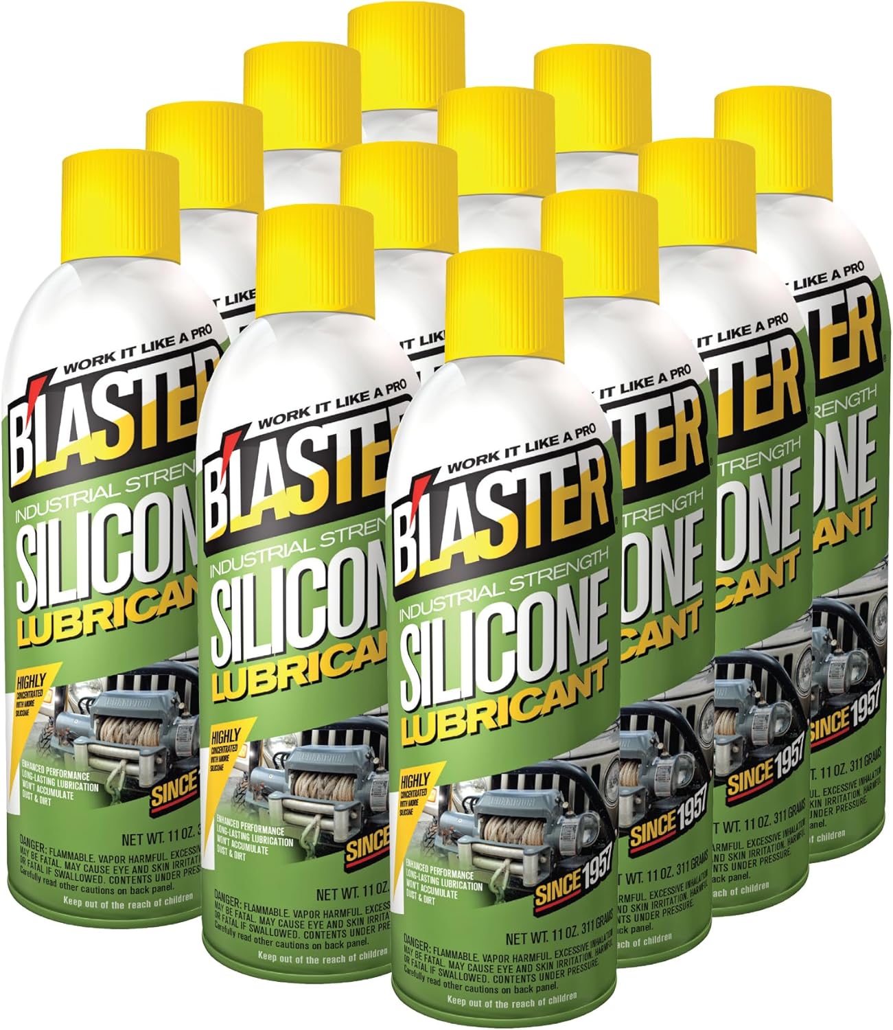 Blaster 16-SL Industrial Strength Silicone Lubricant for All Uses