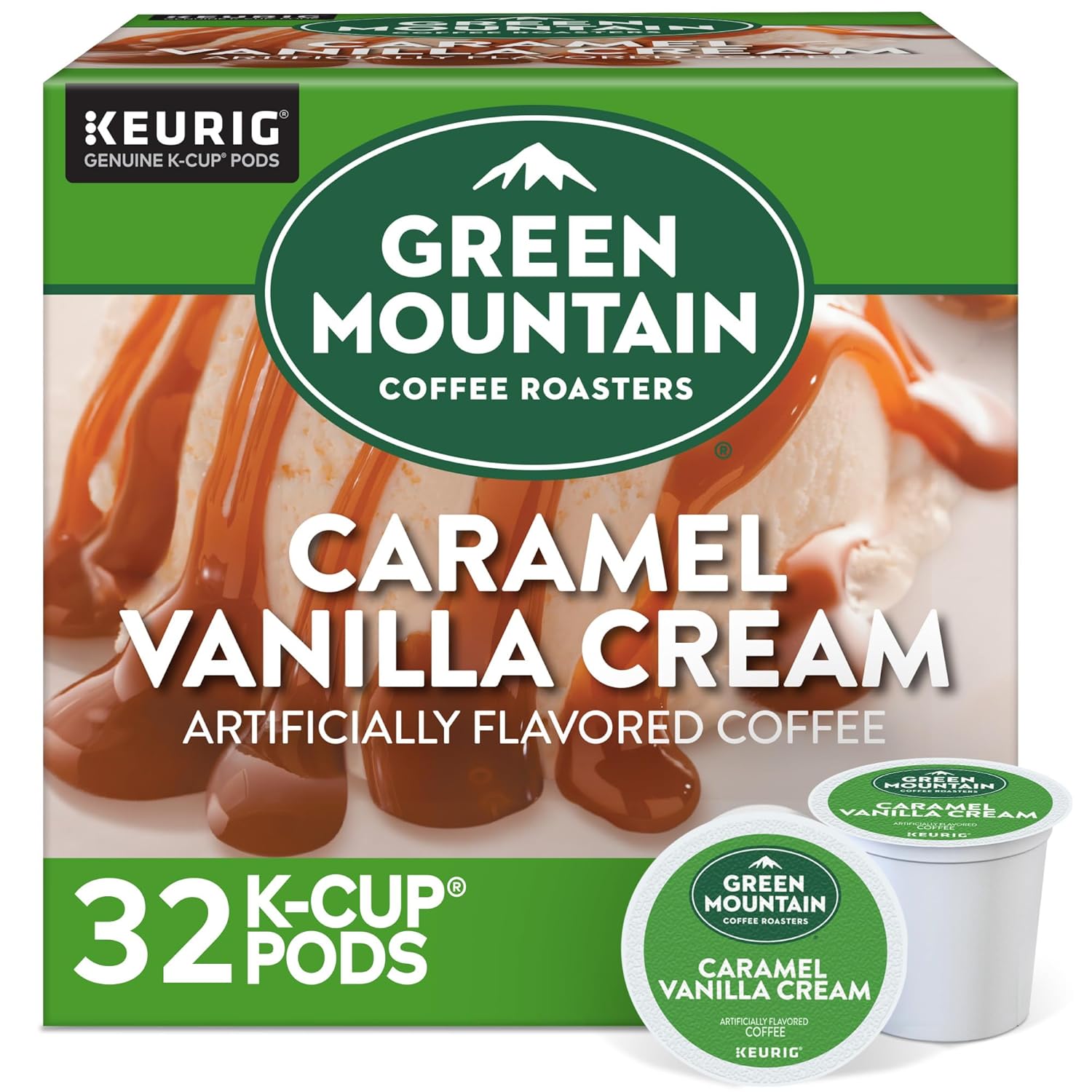 Deliciously Creamy Caramel Vanilla Coffee Pods
