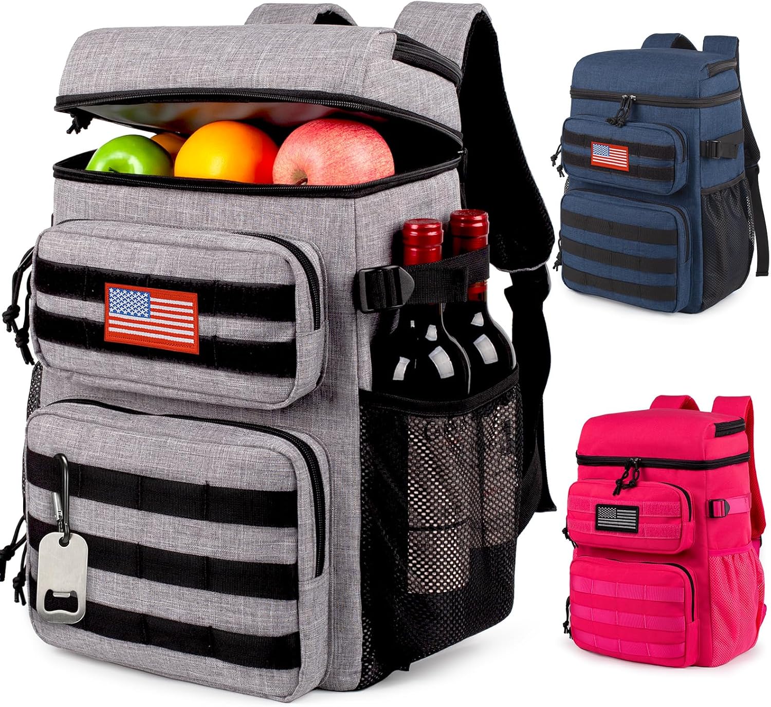 Tactical Backpack Cooler for Beach, Camping, and Hiking Trips