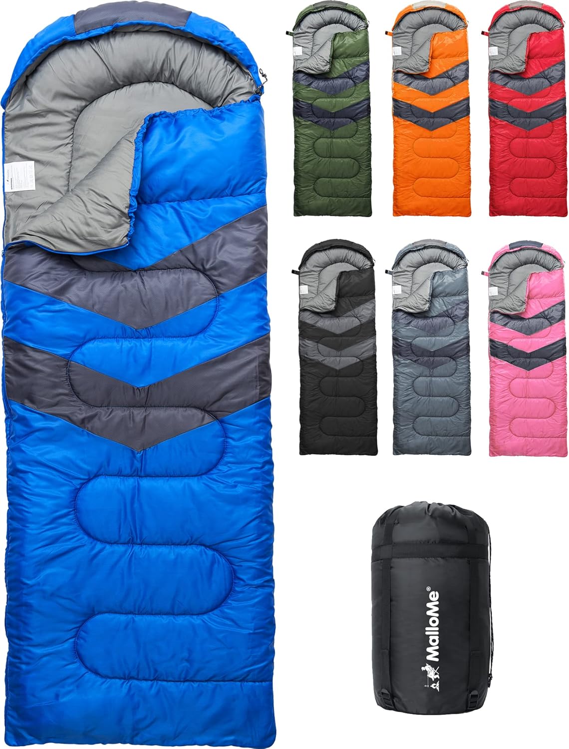 MalloMe Warm Adult Sleeping Bag