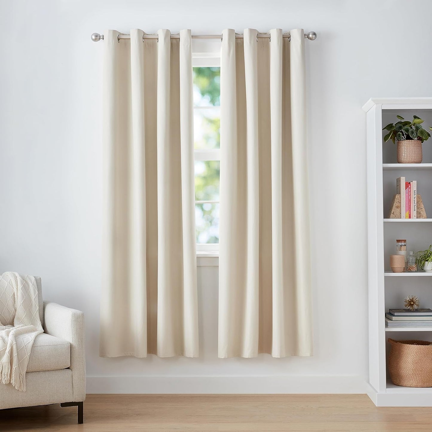 Room Darkening Blackout Window Curtains for Living Room 52 x 84