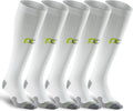 PRO Compression Marathon Socks 5-Pack - Calf-Length Support