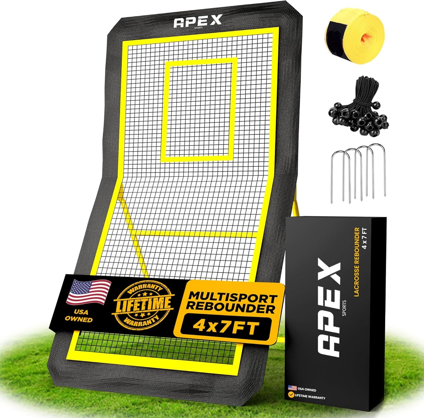 Professional Lacrosse Rebounder for Intense Training Sessions