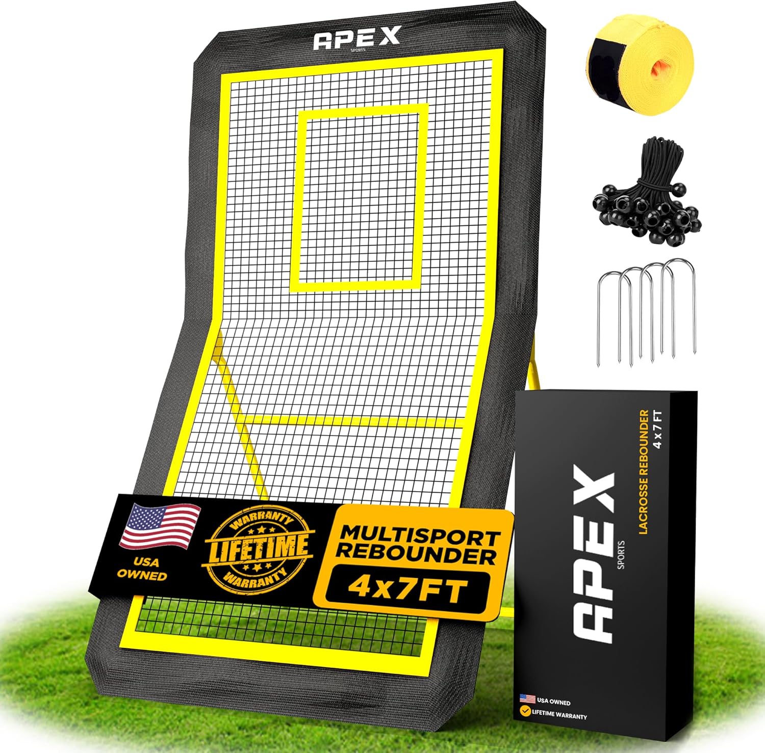 Professional Lacrosse Rebounder for Intense Training Sessions