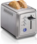 2 Slice Toaster with Extra-Wide Slots and Digital Display - Compact