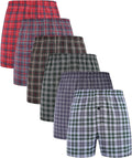 BAMBOO COOL Men's Woven Boxer Shorts Classic Relaxed Fit