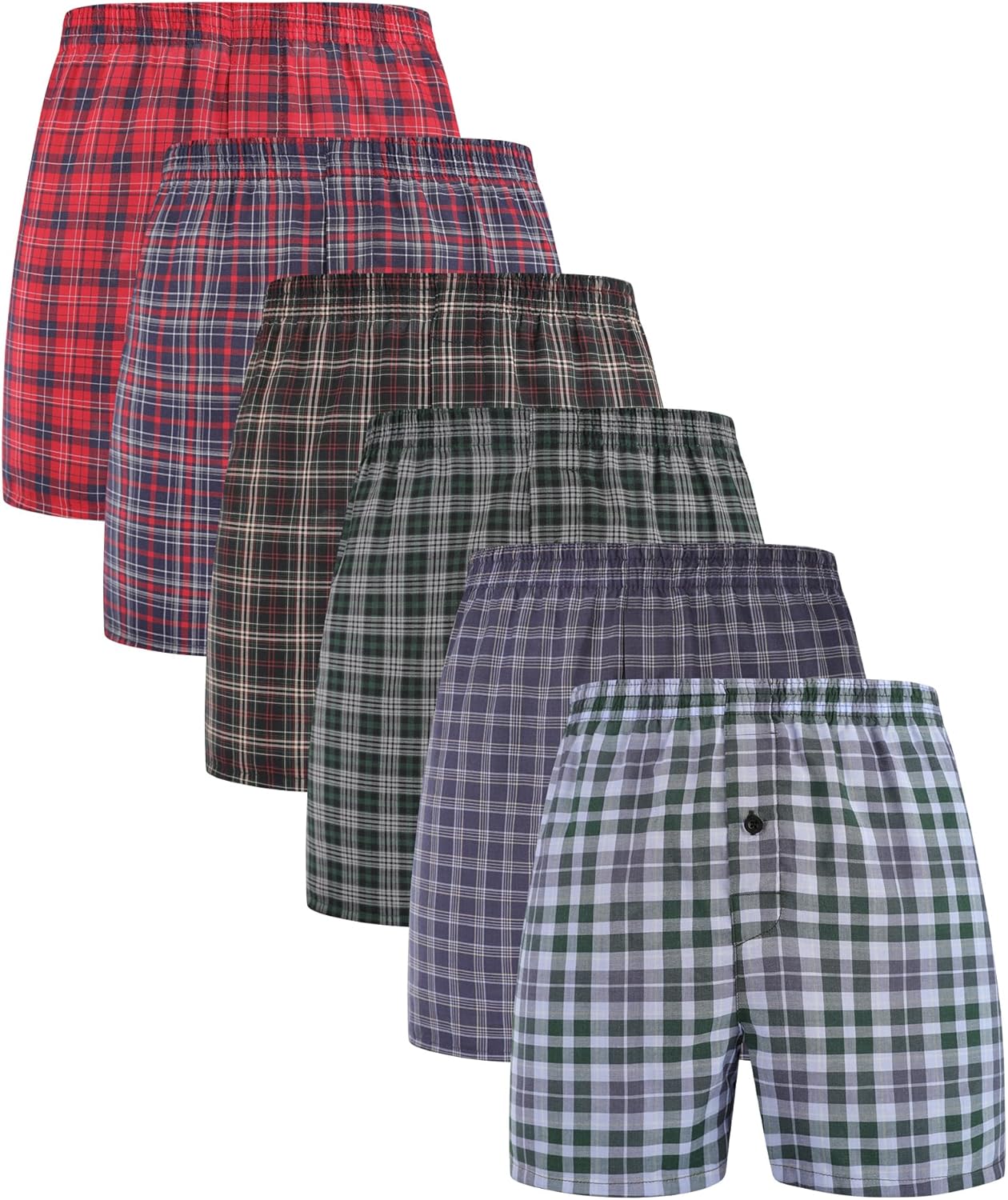Bamboo Cool Men's Woven Boxer Shorts for Ultimate Comfort