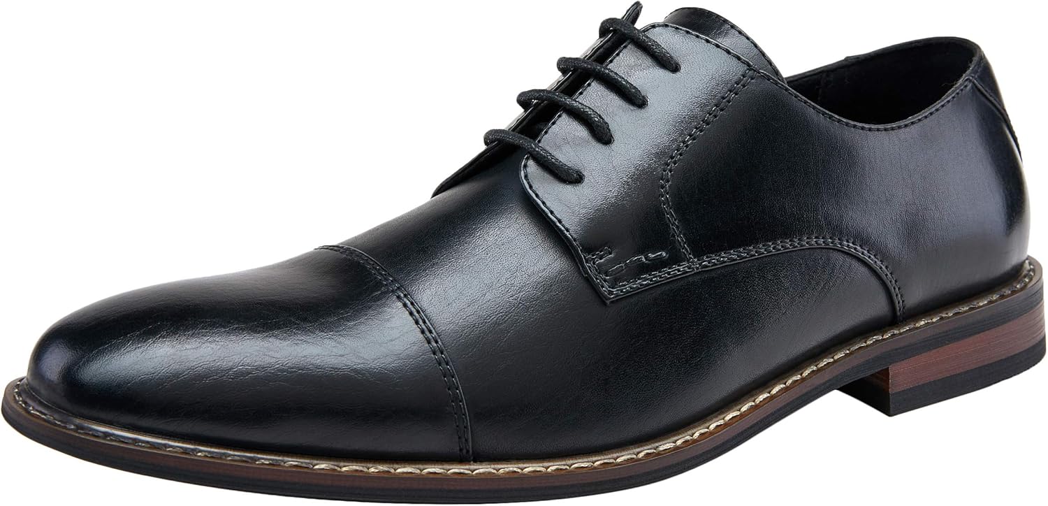 Jousen Men's Dress Cap Toe Wingtip Brogue Oxford Shoes Review