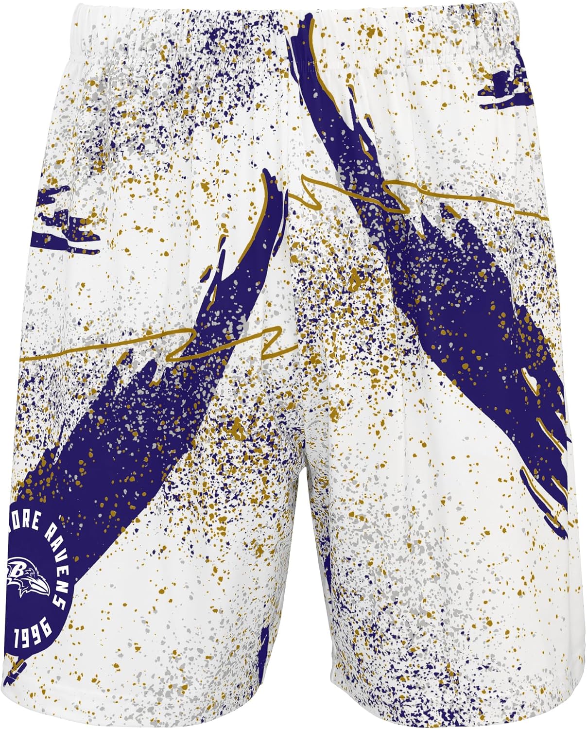 Zubaz NFL Men's 7 Inseam Shorts in Vibrant Camo and Zebra Styles