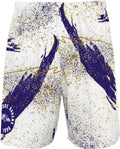 Zubaz NFL Men's 7in Inseam Shorts - Bold Team Style Design