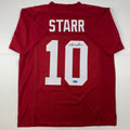 Facsimile Autographed Bart Starr Alabama Reprint Jersey Men's XL