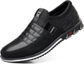 Mens Suede Casual Sneakers Loafers for Work and Walking - Comfort Fit