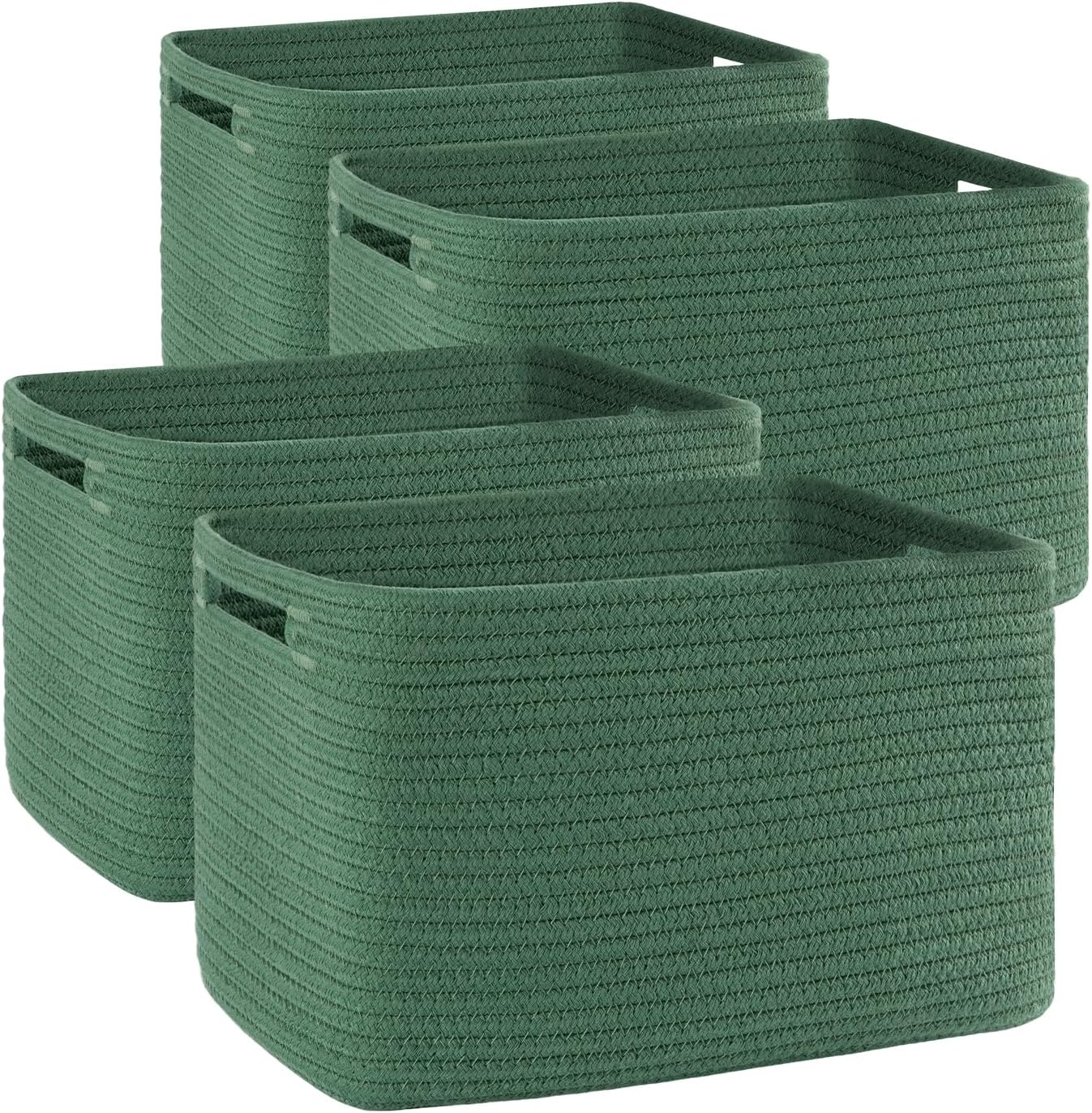 Durable 4 Pack Storage Baskets for Organizing Your Home