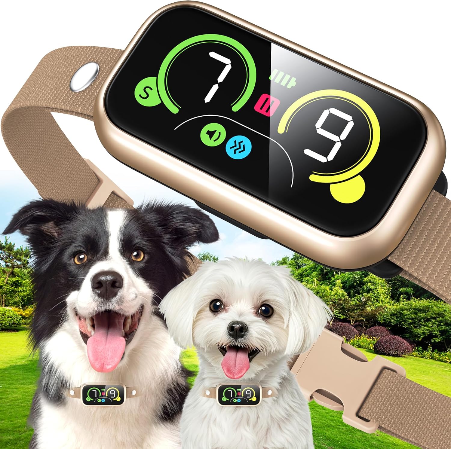 Smart Bark Collar with 4 Modes for Effective Dog Training