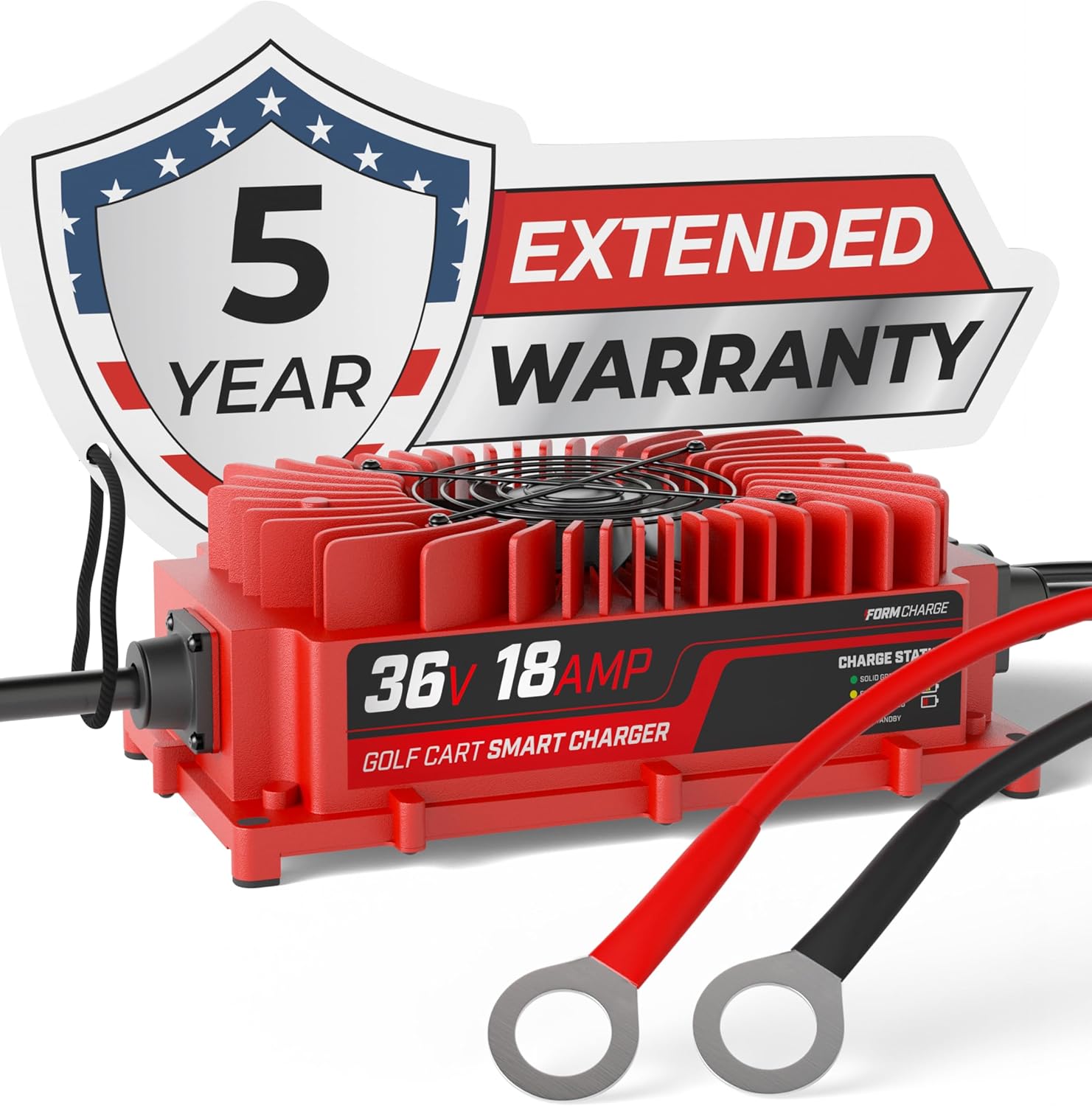 Fast Charge: FORM 36V Golf Cart Battery Charger