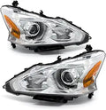 2013-2015 Nissan Altima Headlight Assembly - OE Fit, Clear Lens