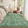 OPPODREAM 4x6 Sage Green Plush Rug - Cloud-Soft Cushioning