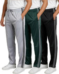 Mens Sweatpants Athletic Track Pants 3 Pack - Comfortable All-Day Wear