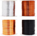 18 Gauge Anodized Aluminum Craft Wire - 400 ft Neutral Combo
