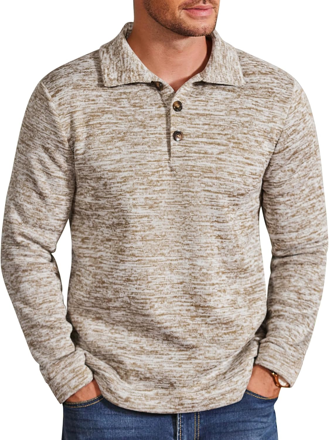 COOFANDY Men's Casual Slim Fit Pullover Sweater for All Occasions