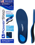 PowerStep ProTech Full Length Orthotic Insoles for Heel Pain Relief