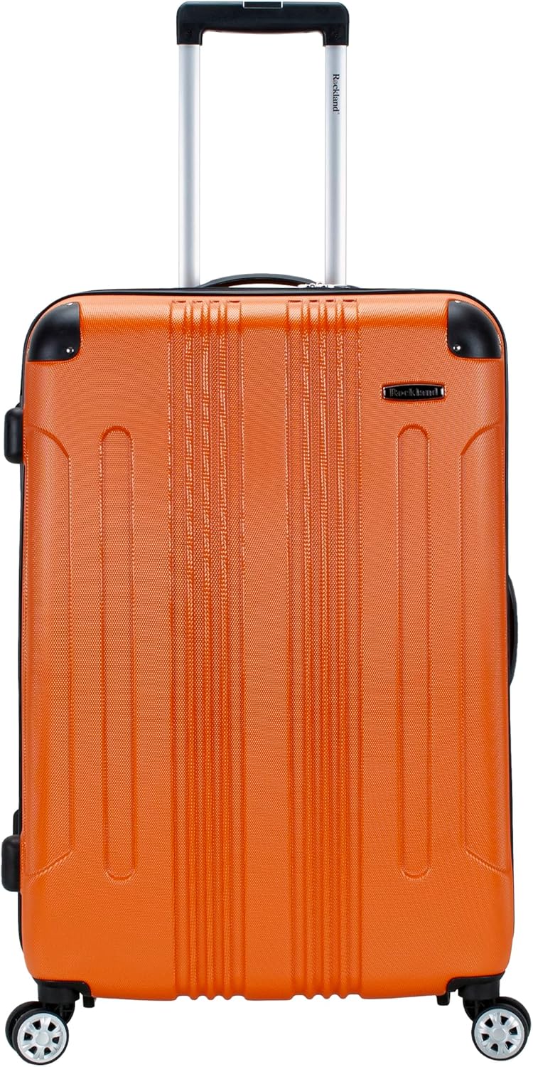 Rockland London Hardside Expandable Luggage with Spinner Wheels