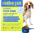 GutWell Trim Down Weight Management Dog Food Topper - Vet-Formulated