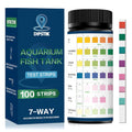 Aquarium Test Strips 7-Way Fish Tank Kit - Fast Accurate Water Checks