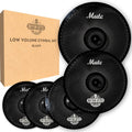 Rhythm Bytes Low Volume Cymbal Pack - Quiet, Natural Practice Set