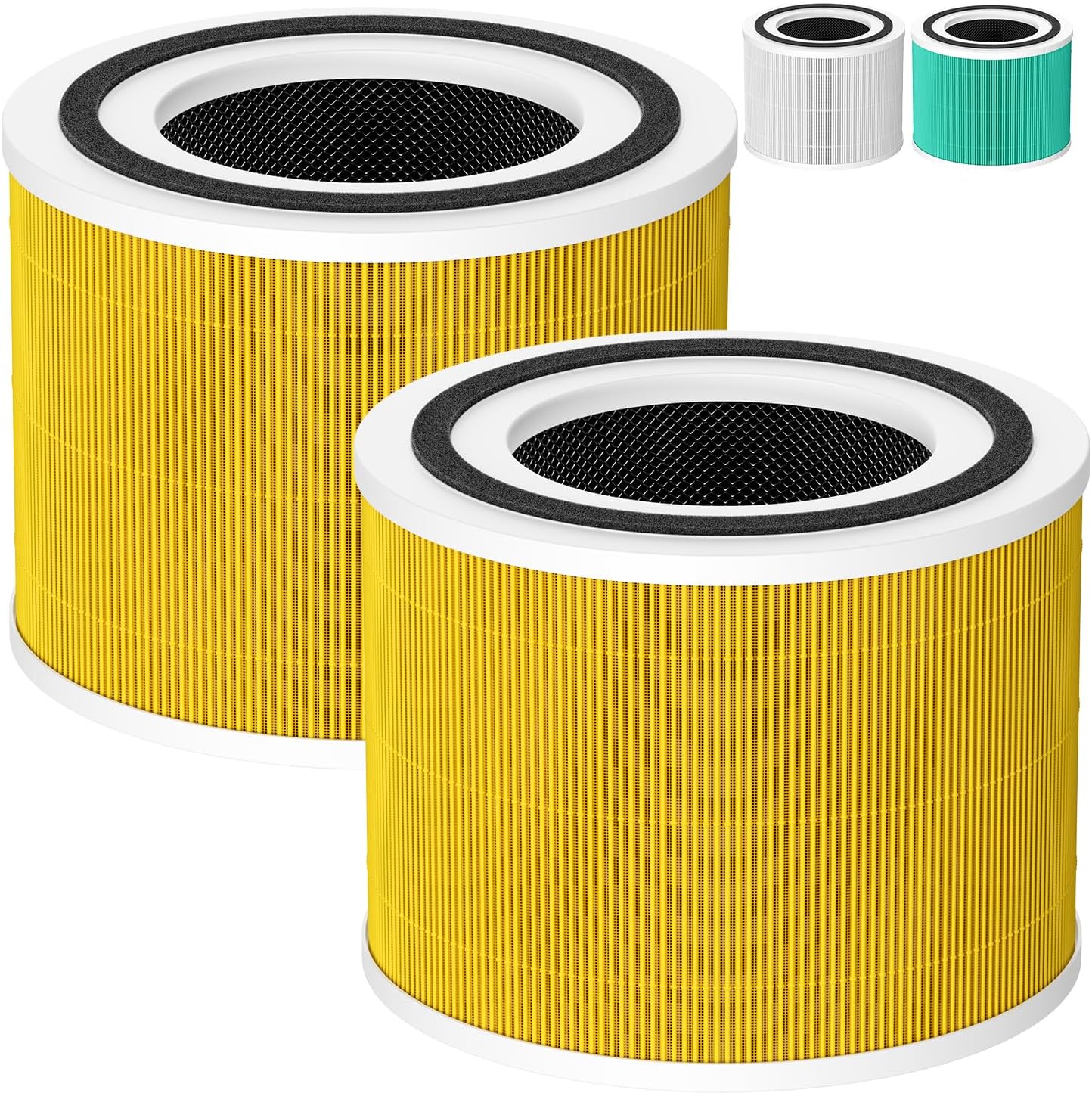 2 Pack 14 True HEPA Pet Care Replacement Filter for 240 Air Purifier