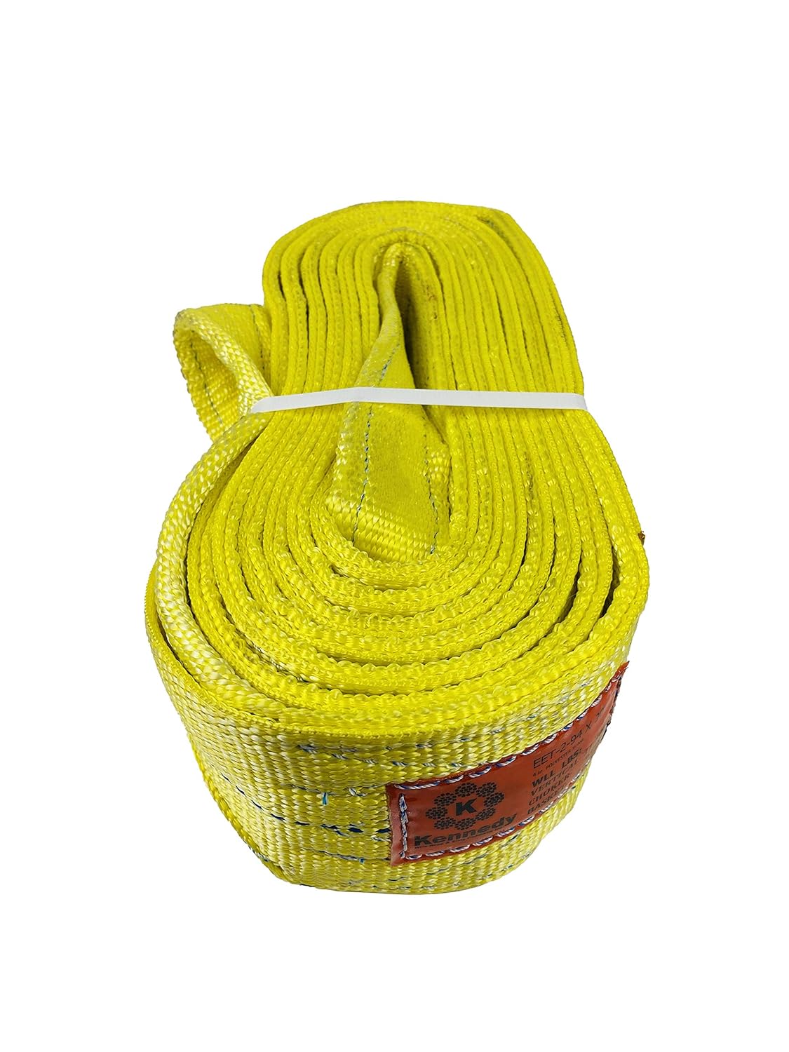 4in x 35ft Polyester Lifting Sling with Twist Eye Design