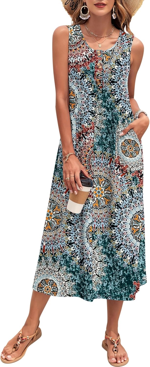 MOLERANI Women's Summer Maxi Dress for Casual Beach Outfits