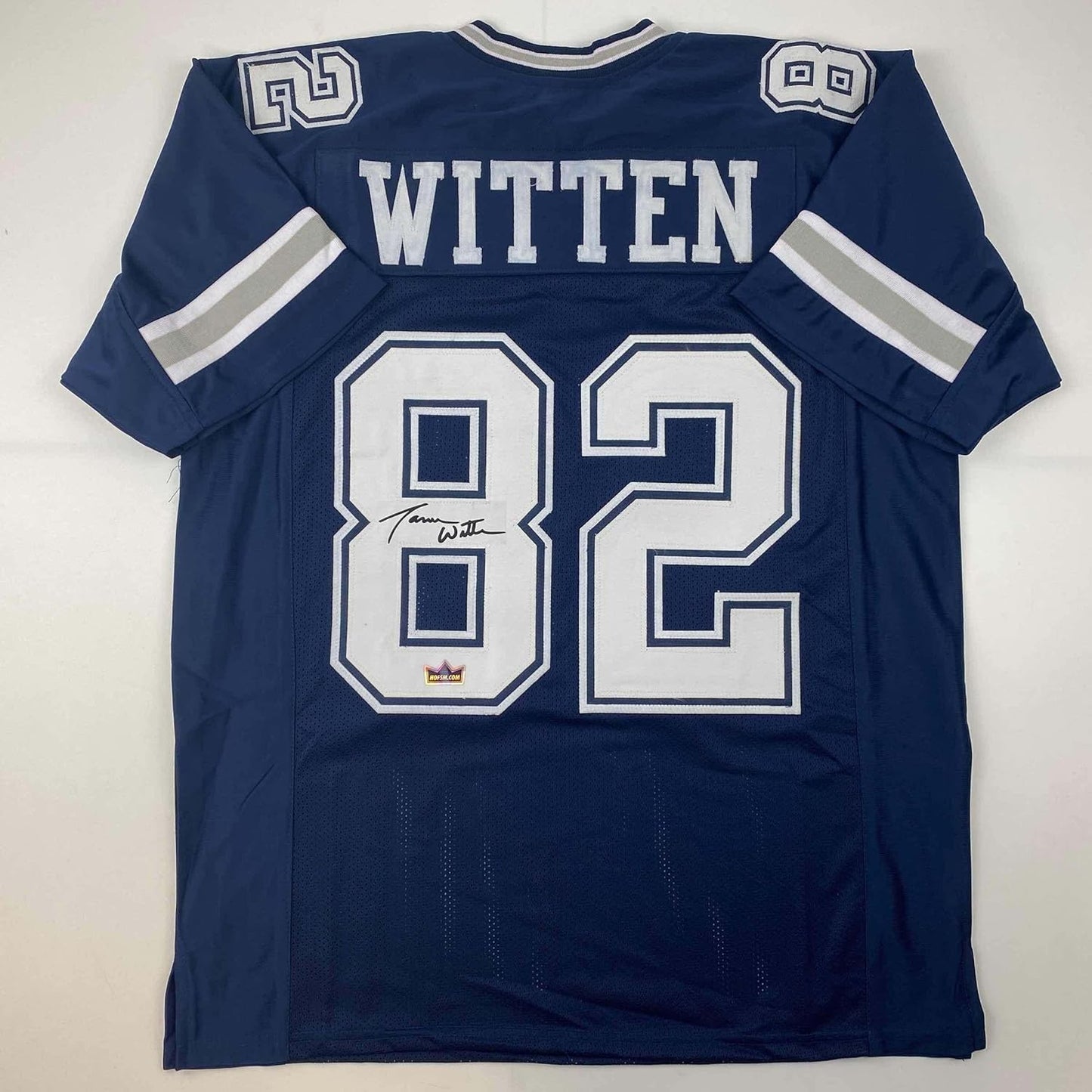 Facsimile Autographed Jason Witten Dallas Blue Jersey XL