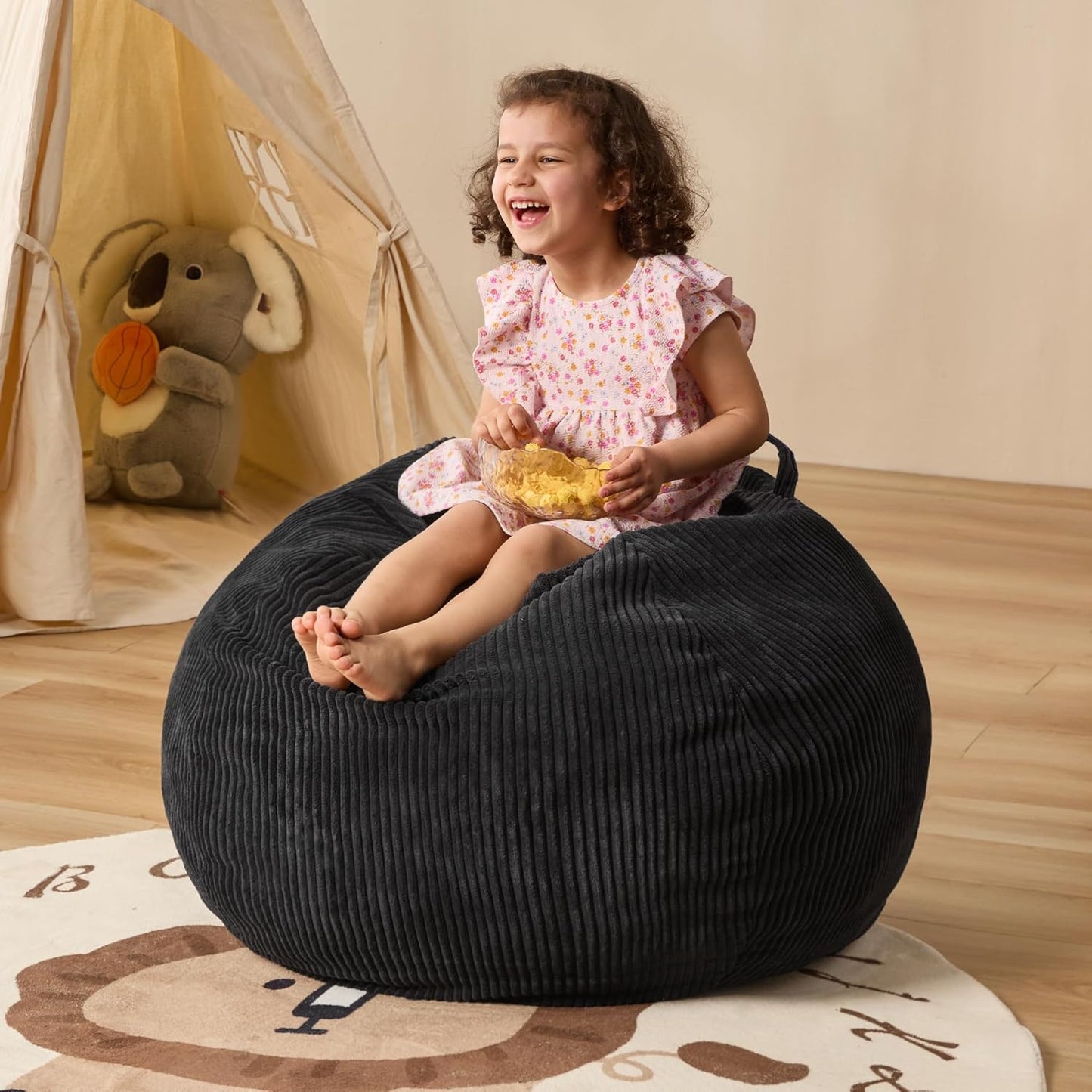 Cozy Memory Foam Beanbag for Stylish Living Spaces