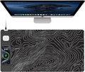 TopMade XXL Wireless Charging Mouse Pad with 15W Fast Charge - XXL