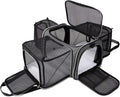 Cat Carrier Bag - Airline Approved Expandable Soft-Side Pet Carrier