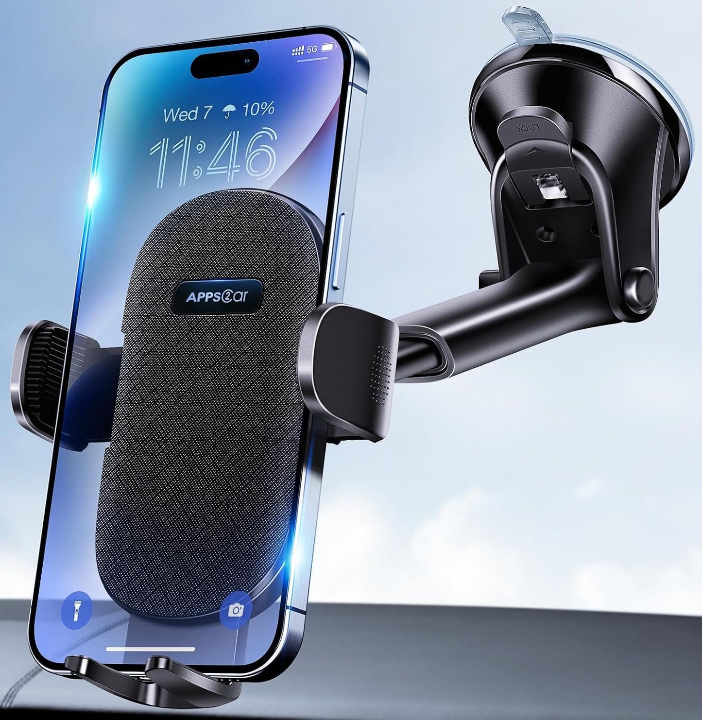 Versatile Car Phone Holder for Any Phone - APPS2Car