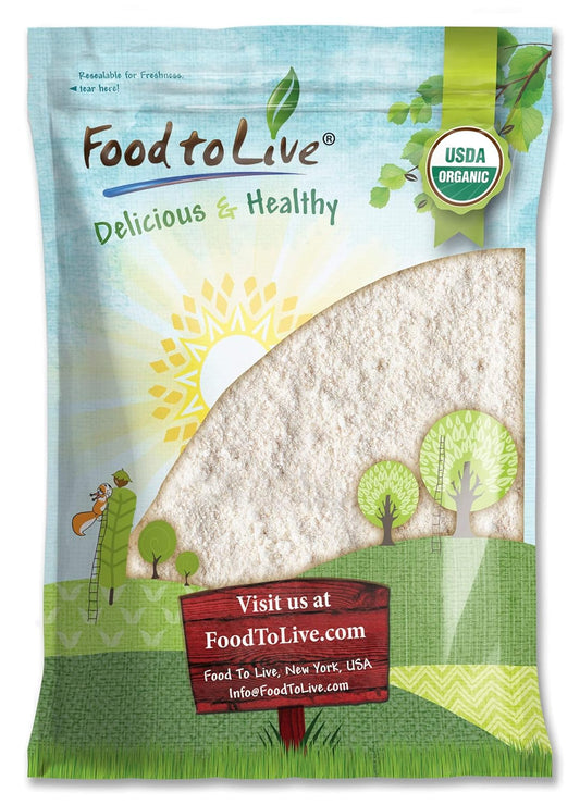 Organic Oat Flour for Baking Pancakes, Muffins, and More
