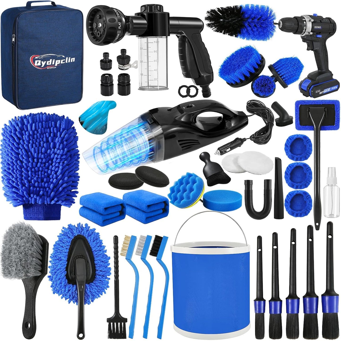 Professional Car Detailing Brush Set - Complete Care Kit