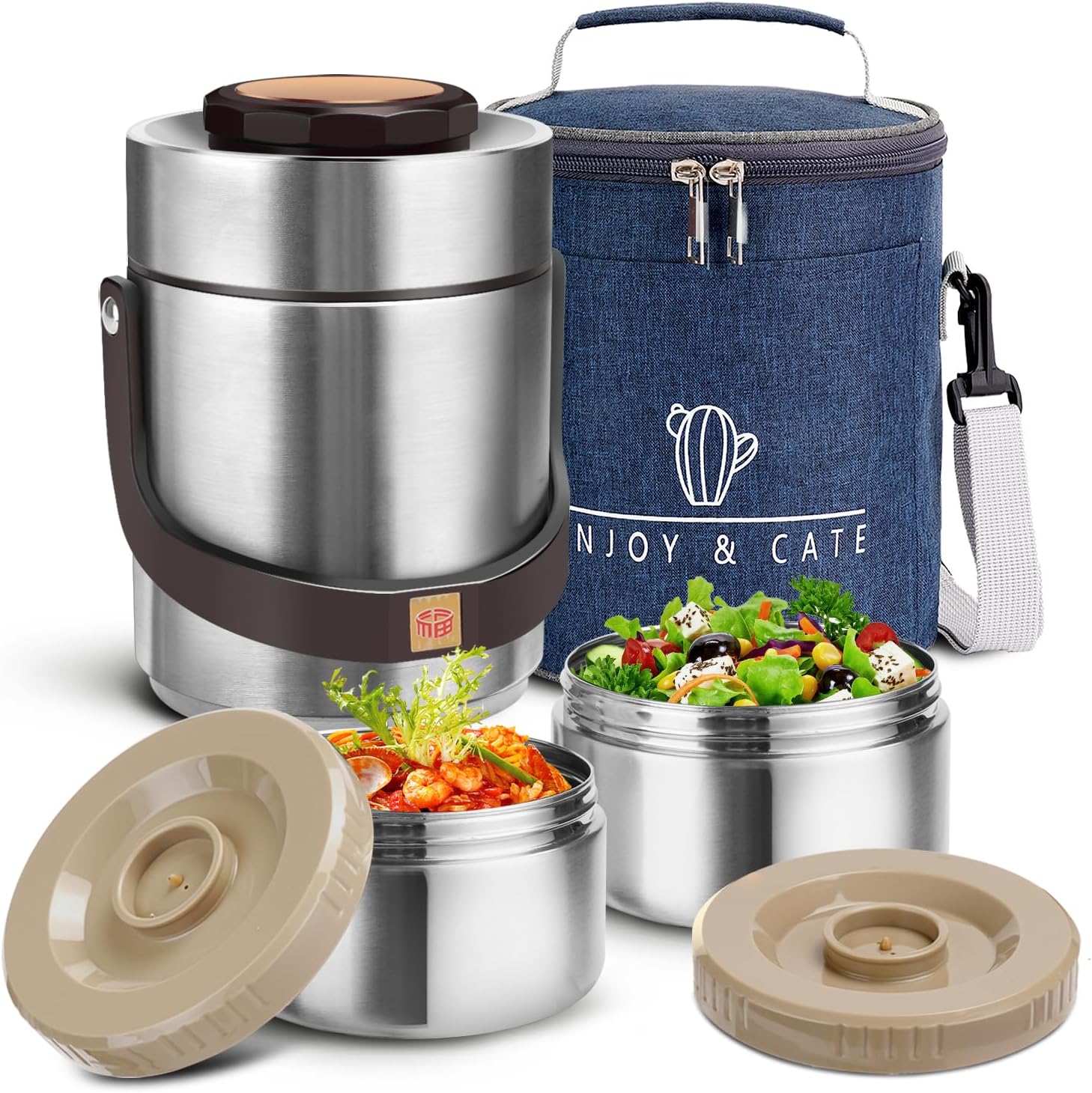 51 oz Stainless Steel Vacuum Insulated Food Jar for Adults