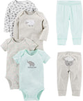 Carter's Simple Joys Unisex Baby Bodysuits Set