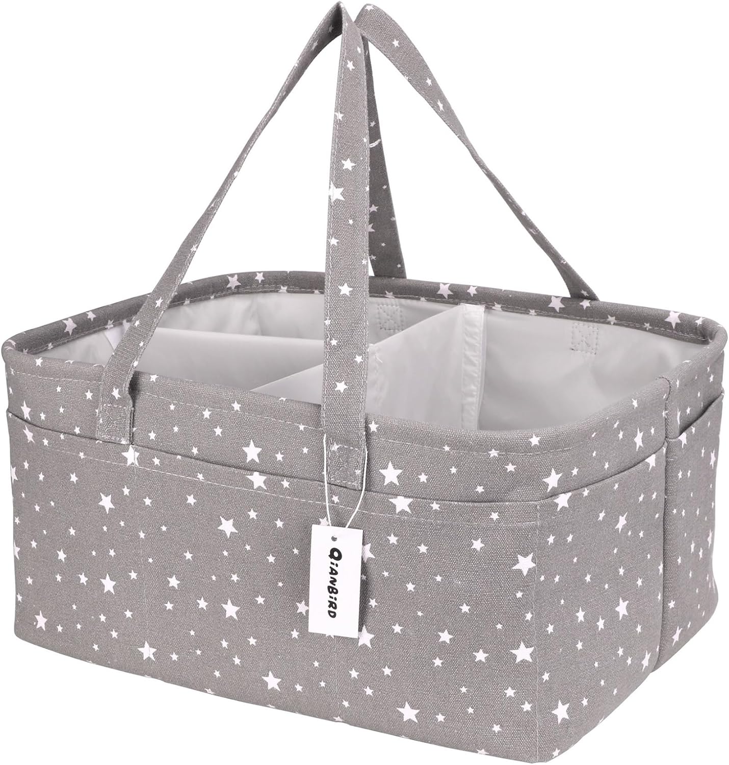 Portable Extra Large Baby Diaper Caddy by QiANBiRD