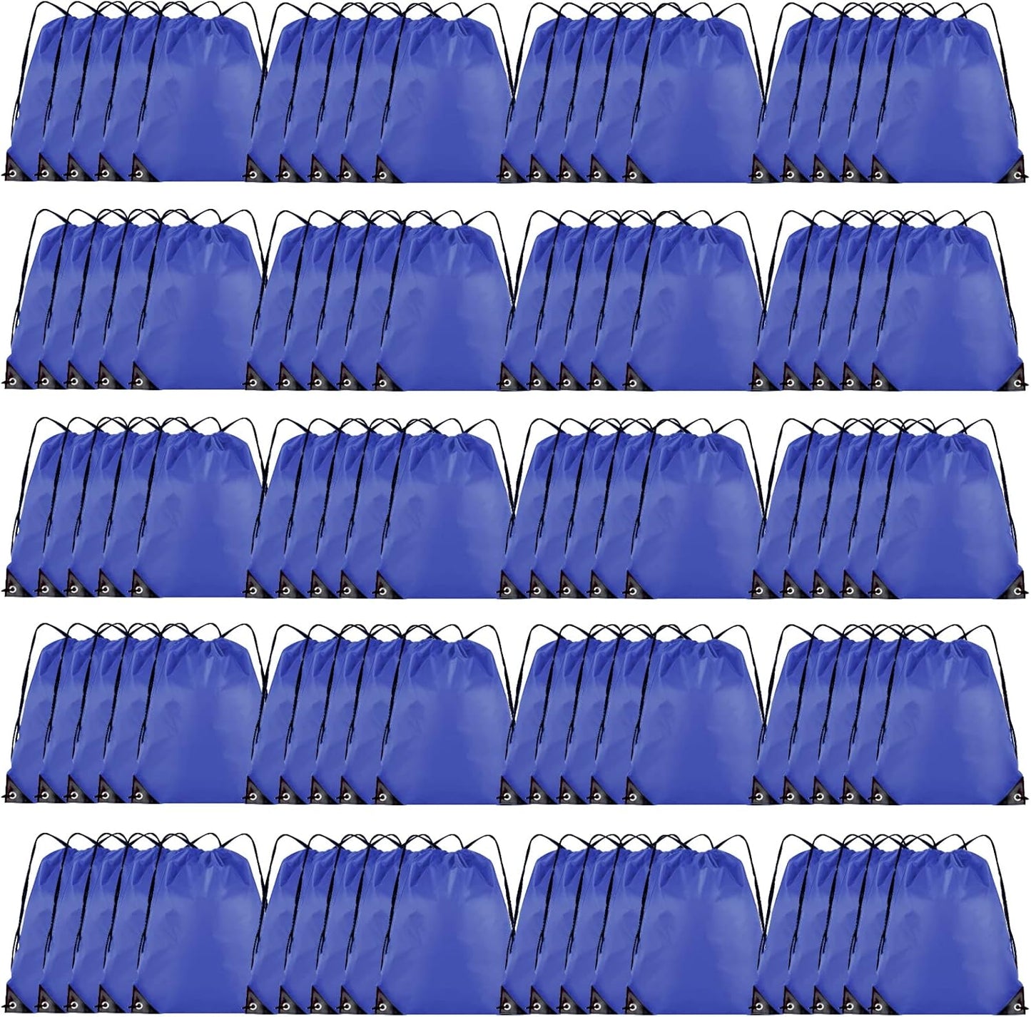 Drawstring Backpack Bulk 100Pcs for Gym Beach Sports Trips