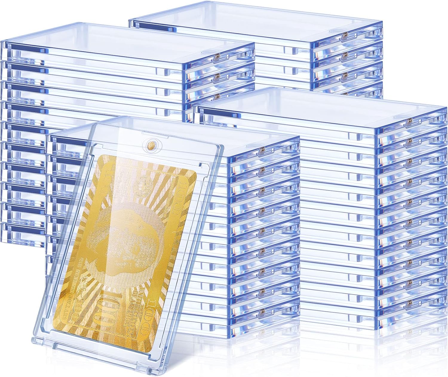 Acrylic Magnetic Card Holders for Safe Sports Card Display