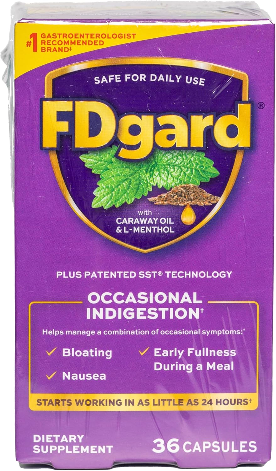 FDgard Gut Health Supplement for Indigestion and Bloating Relief